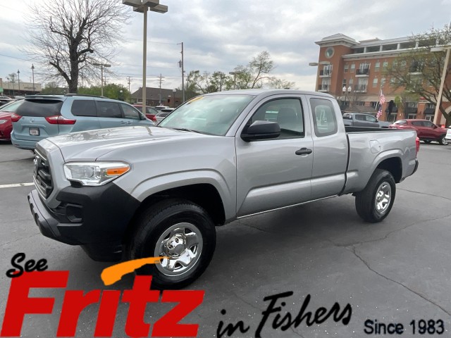 Silver Sky Metallic 2016 Toyota Tacoma Access Cab I4 SR 4WD Pickup Truck Four-Wheel Drive Automatic