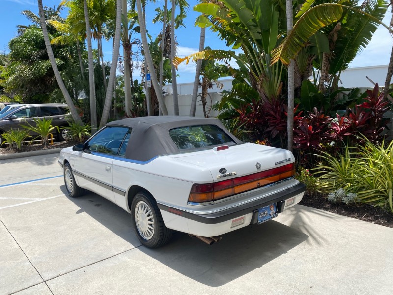1993 Chrysler Lebaron CONV LX LOW MILES 26,305 in , 