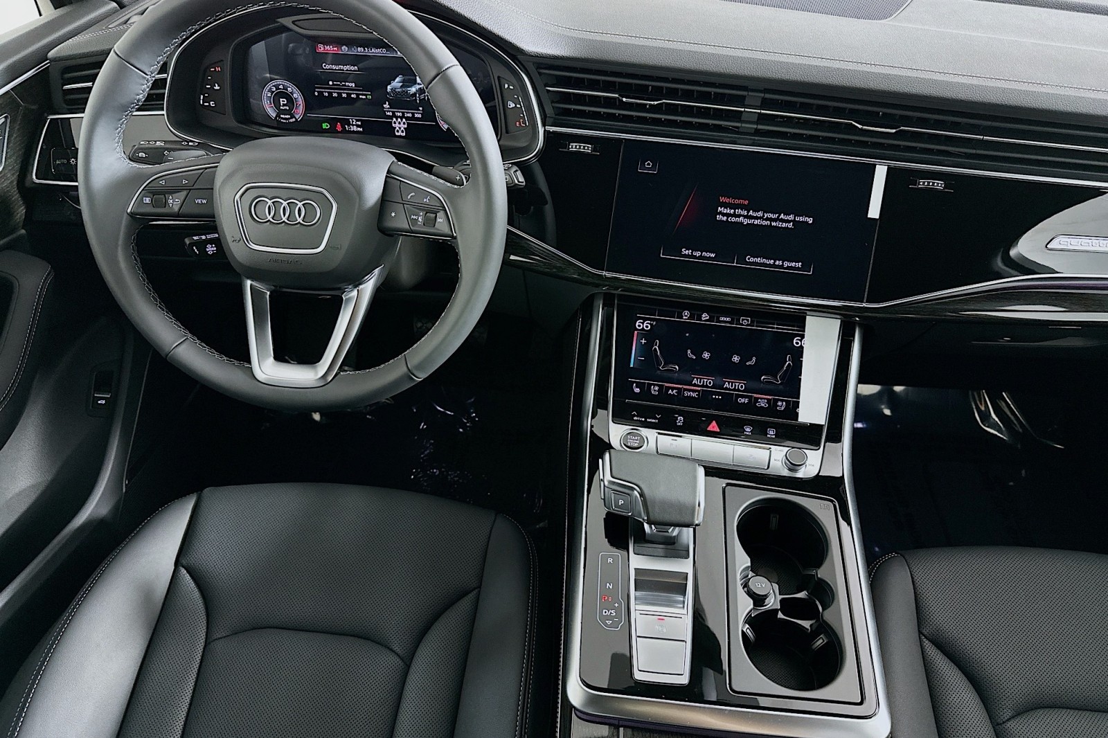 New 2025 Mythos Black Metallic Audi Premium Plus image 6