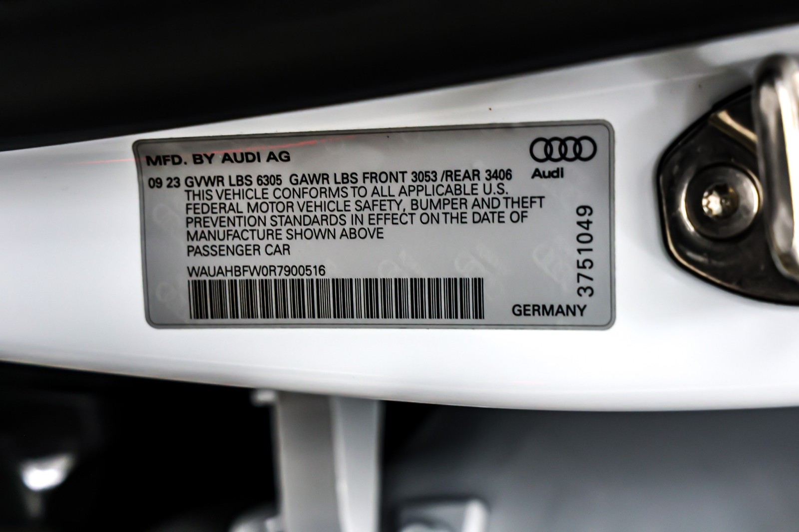 Used 2024 Suzuka Gray Metallic Audi Prestige quattro image 25
