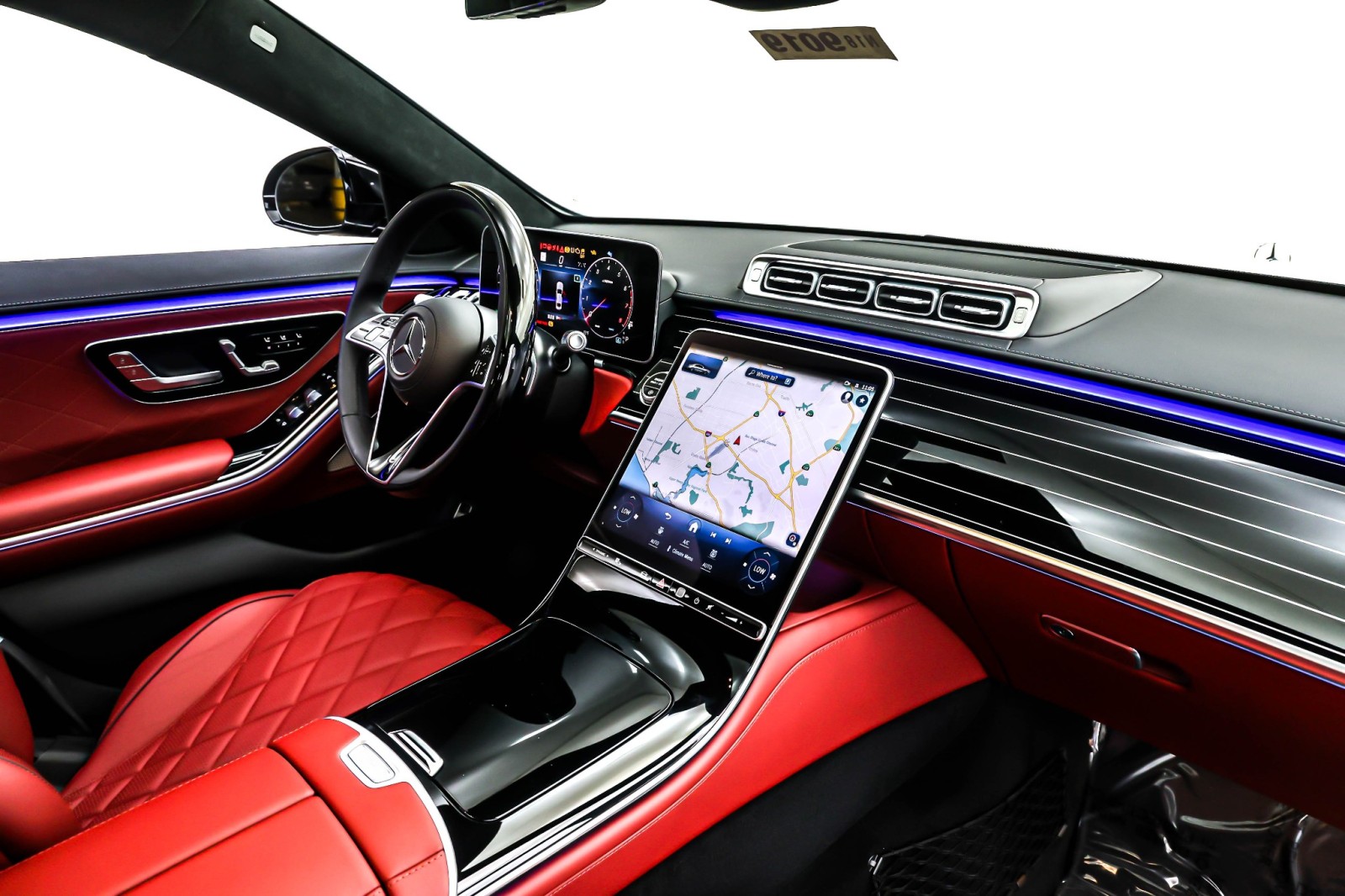 New 2026 Obsidian Black Metallic Mercedes-Benz S 580 4MATIC® Sedan image 5