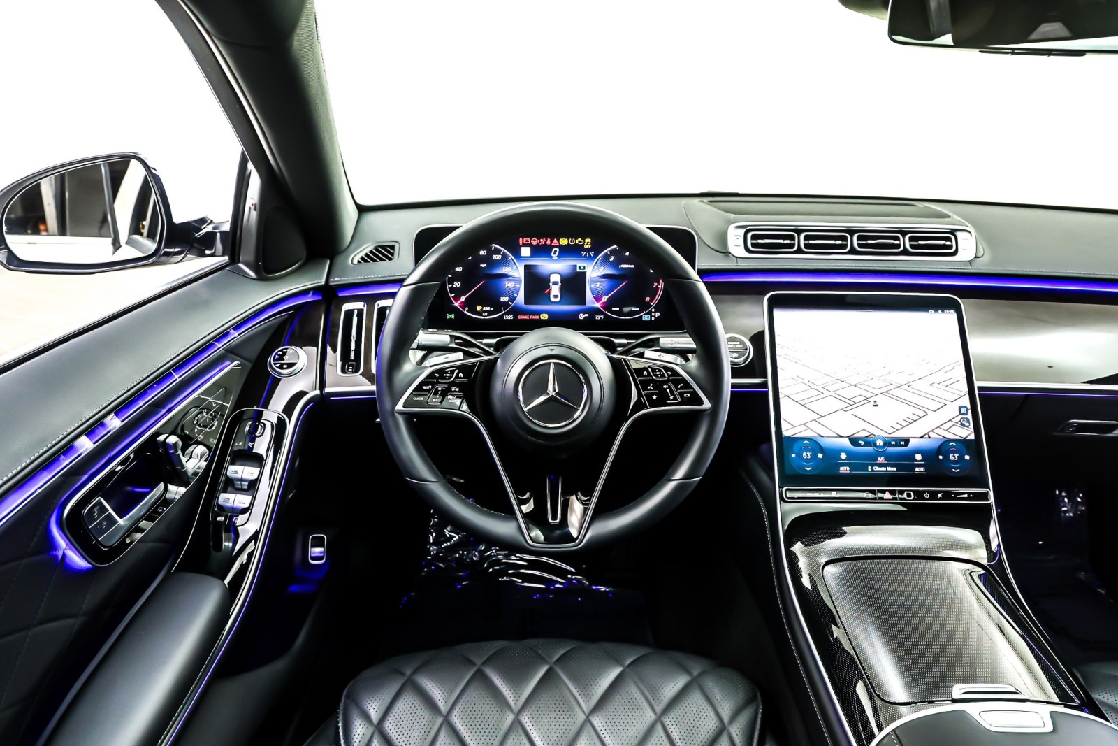 Certified Used 2022 MANUFAKTUR Diamond White Mercedes-Benz S 580 4MATIC® Sedan image 7