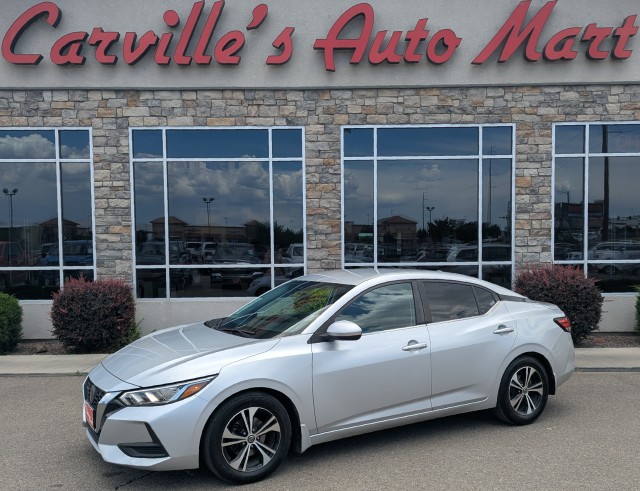 Brilliant Silver Metallic 2021 Nissan Sentra Sedan Front-Wheel Drive Automatic