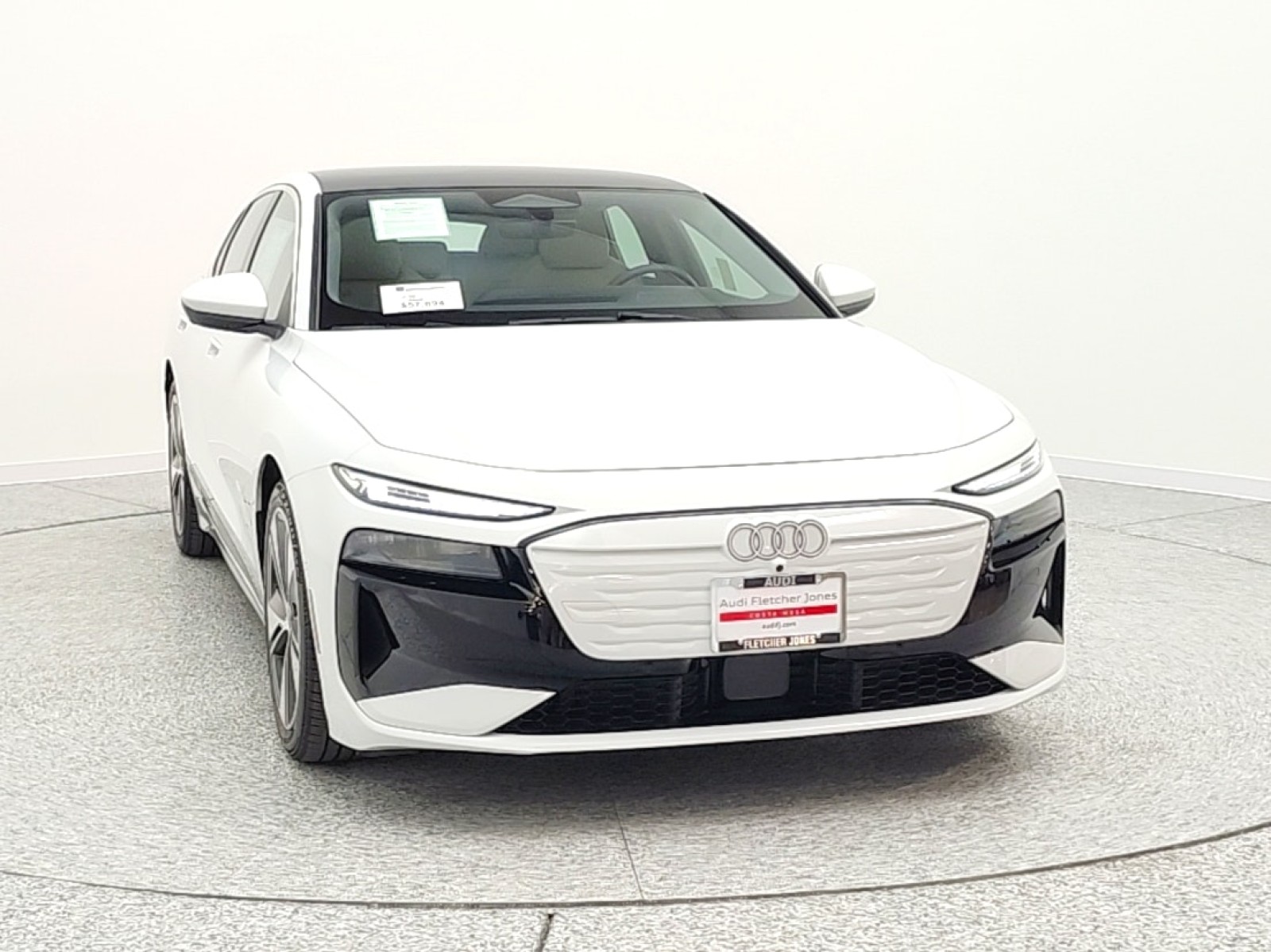 Used 2025 Glacier White Metallic Audi Prestige RWD image 2