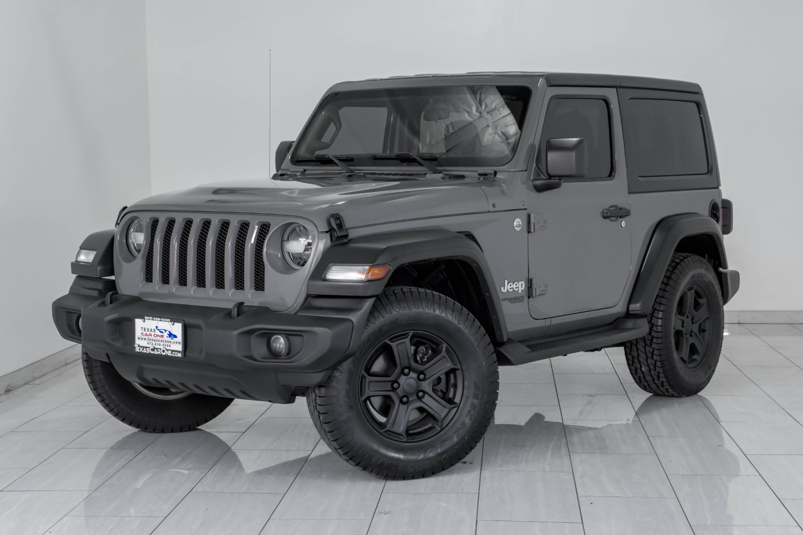 2019 Jeep Wrangler SPORT S 4WD AUTOMATIC HARD TOP CONVERTIBLE REAR CA 4