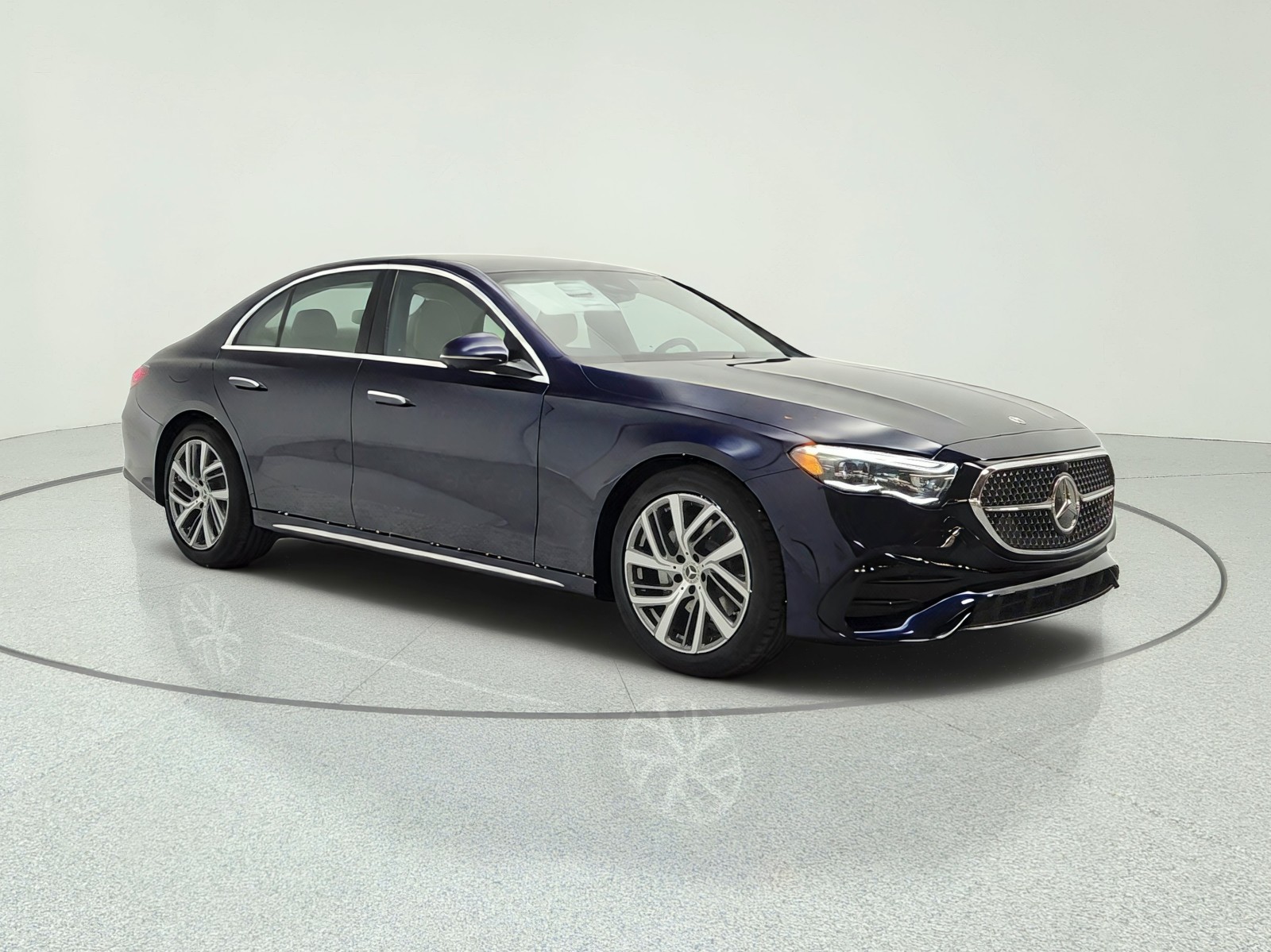New 2027 Nautical Blue Metallic Mercedes-Benz E 350 RWD Sedan image 3