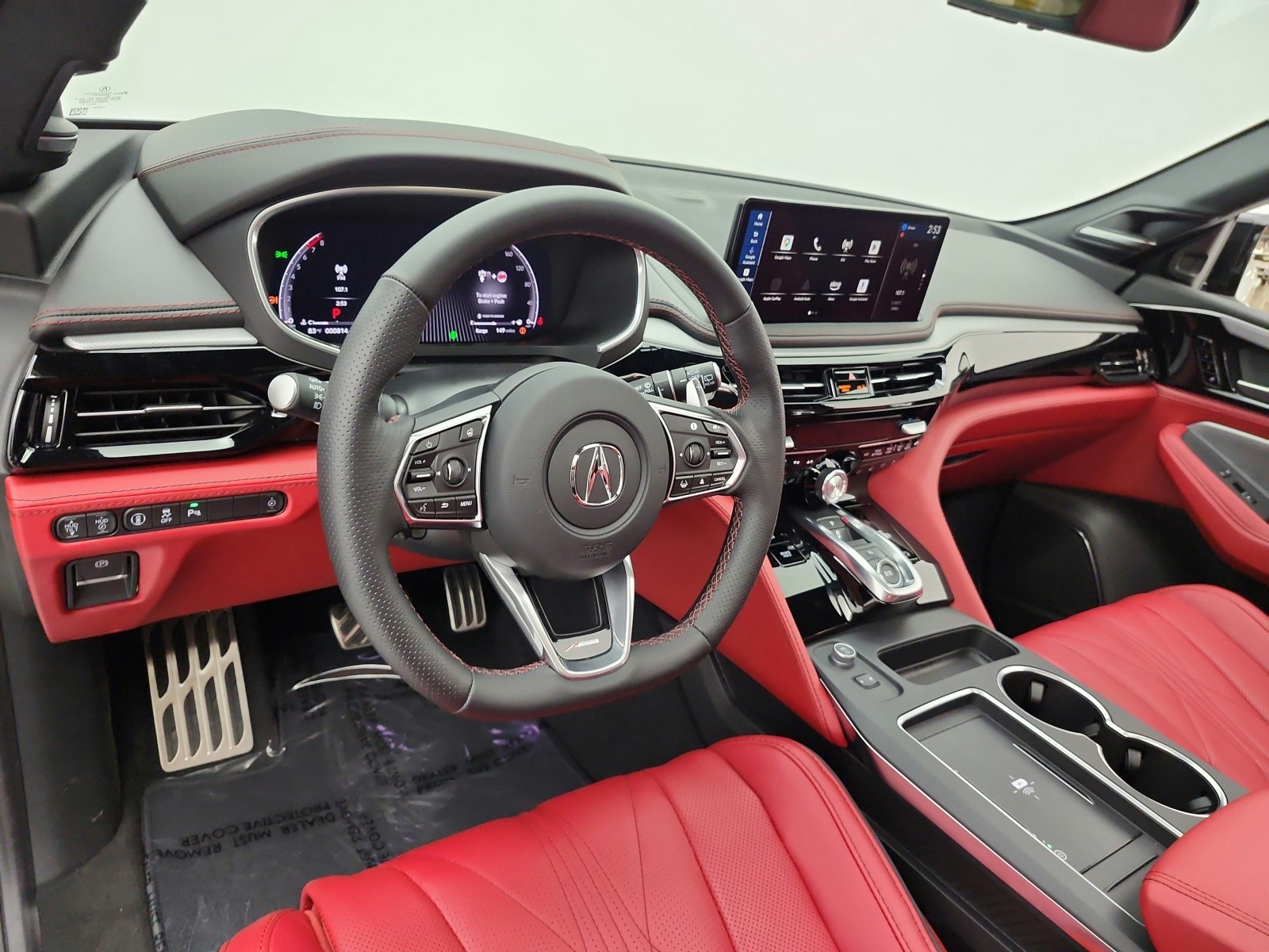 Used 2026 Platinum White Pearl Acura SH-AWD w/A-Spec Advance Package image 9