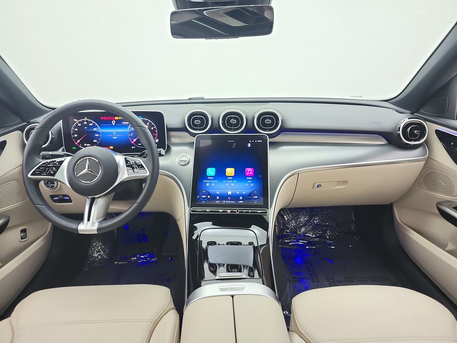 Certified Used 2025 Polar White Mercedes-Benz C 300 Sedan image 19