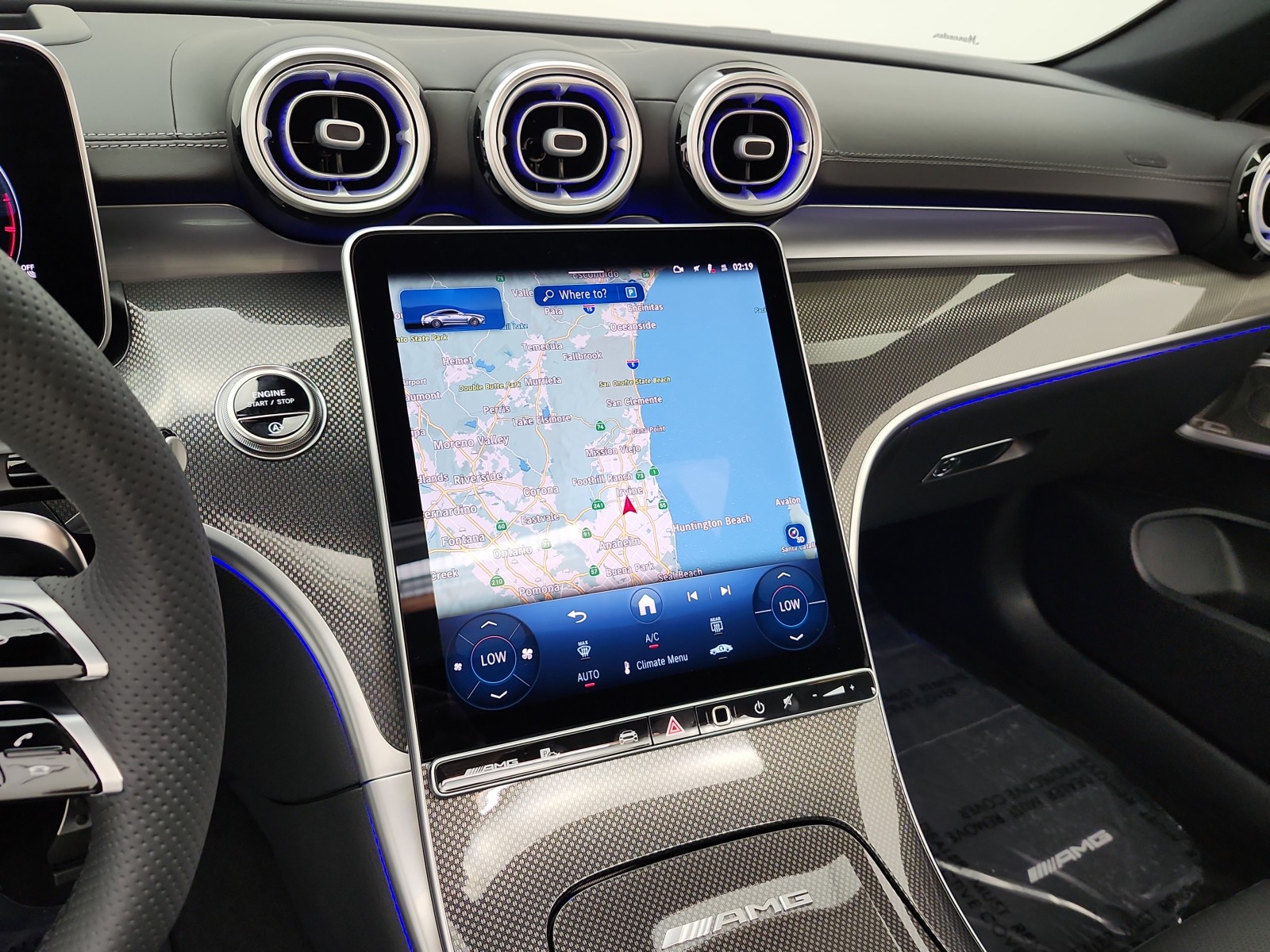 New 2026 MANUFAKTUR Starling Blue Magno Mercedes-Benz AMG® CLE 53 image 10