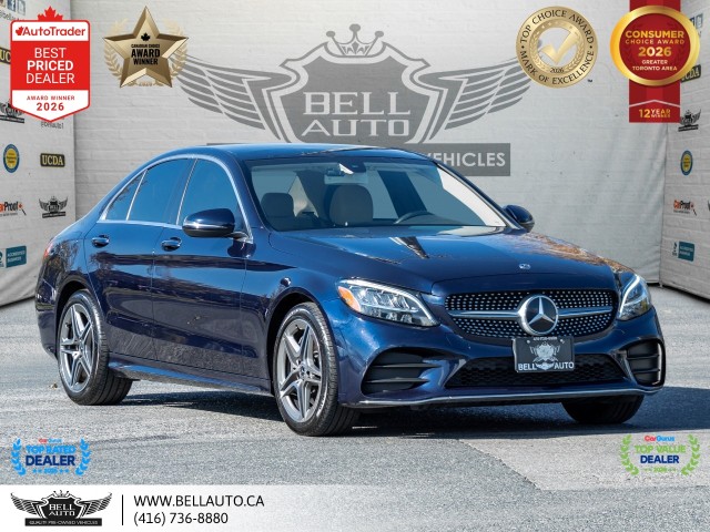 Cavansite Blue Metallic 2020 Mercedes-Benz C-Class Sedan All-Wheel Drive Automatic
