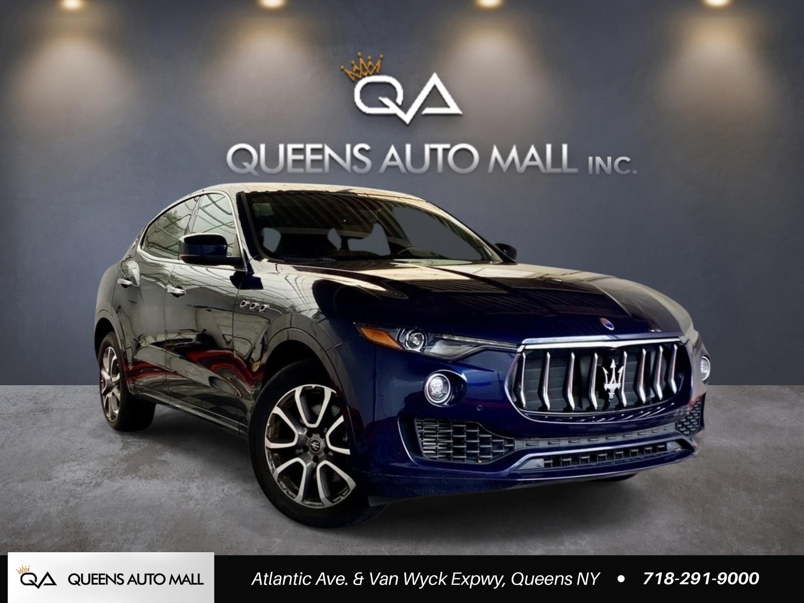 Blu Nobile Tri-Coat 2020 Maserati Levante SUV / Crossover All-Wheel Drive Automatic