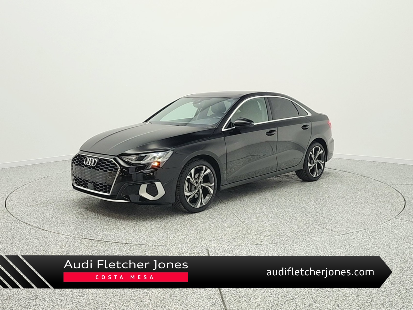 Brilliant Black 2022 Audi A3 40 TFSI Premium FWD Sedan Front-Wheel Drive Automatic