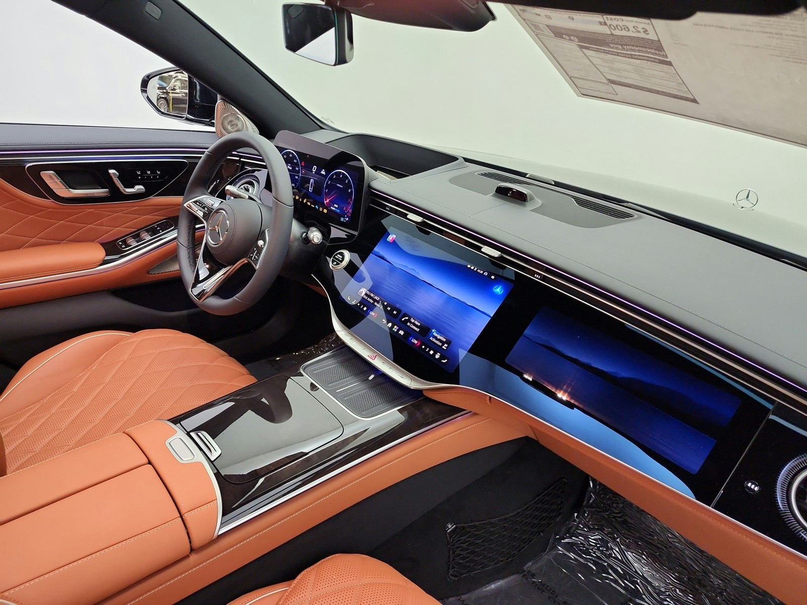 New 2027 Emerald Green Metallic Mercedes-Benz S 500 4MATIC® Sedan image 14