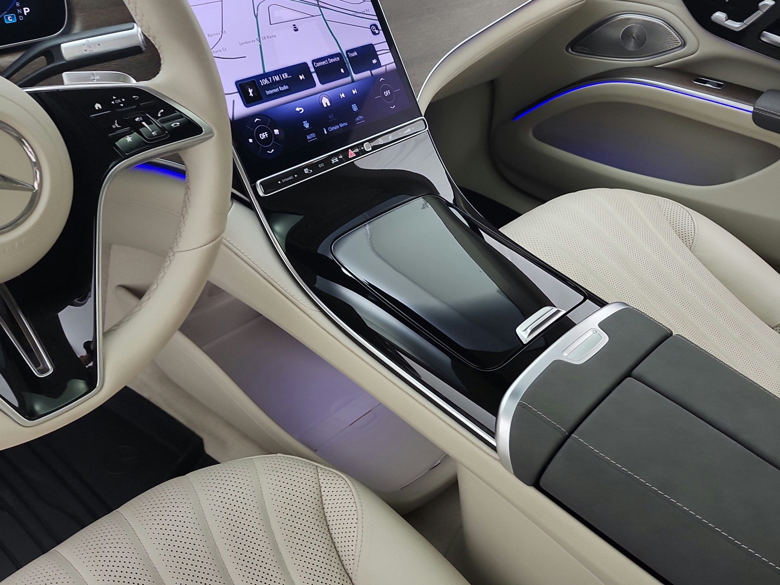 Certified Used 2022 Polar White Mercedes-Benz EQS 450+ Sedan image 12