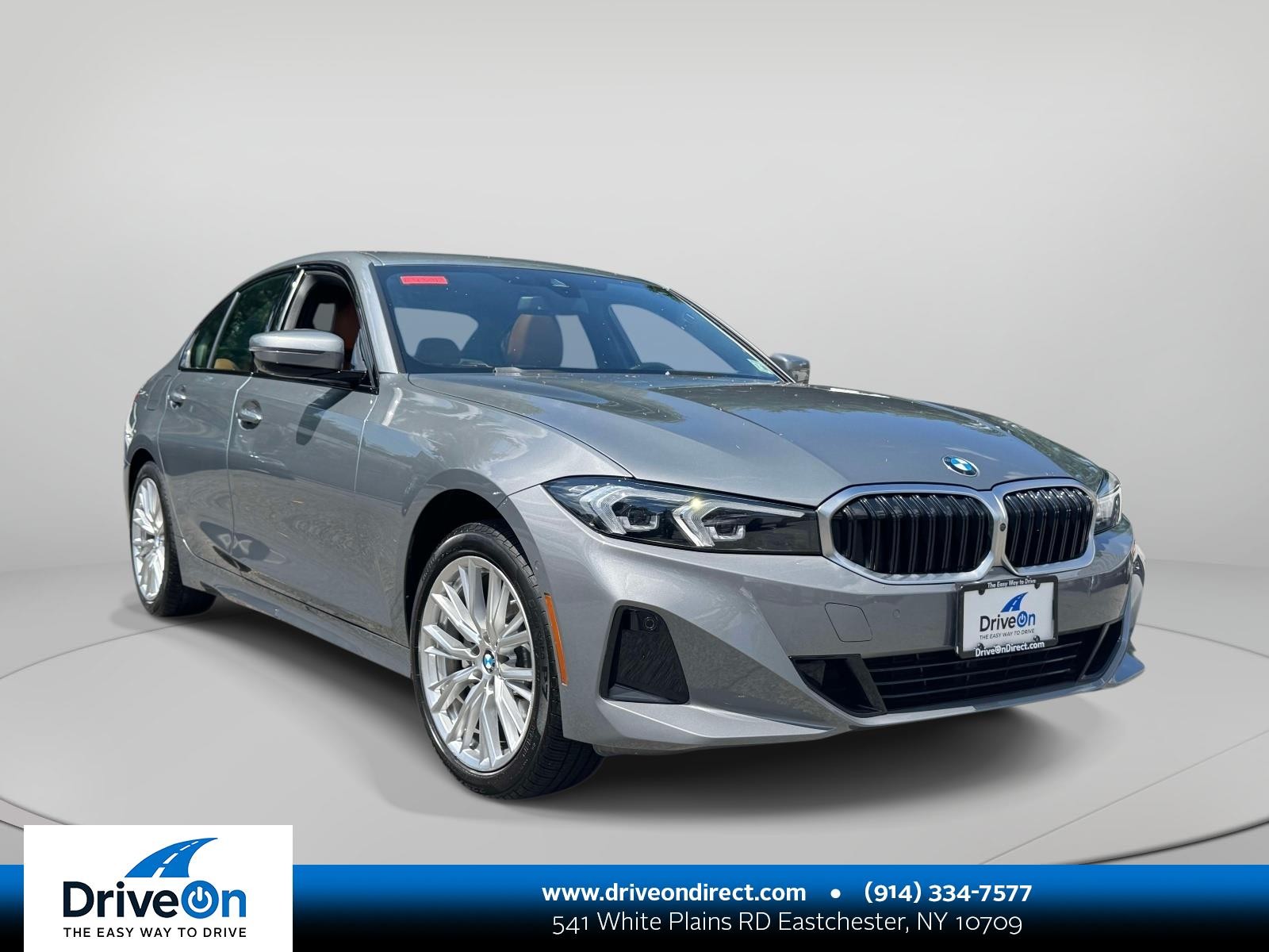 Gray (Skyscraper Grey Metallic) 2023 BMW 3 Series Sedan All-Wheel Drive Automatic