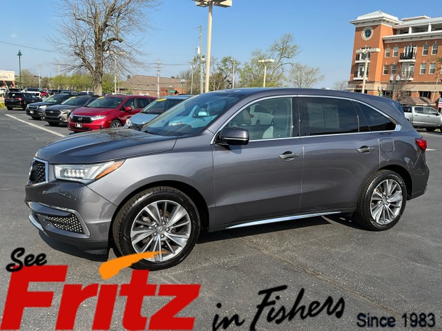 Gray (Modern Steel Metallic) 2017 Acura MDX SH-AWD with Technology and Entertainment Package SUV / Crossover All-Wheel Drive Automatic