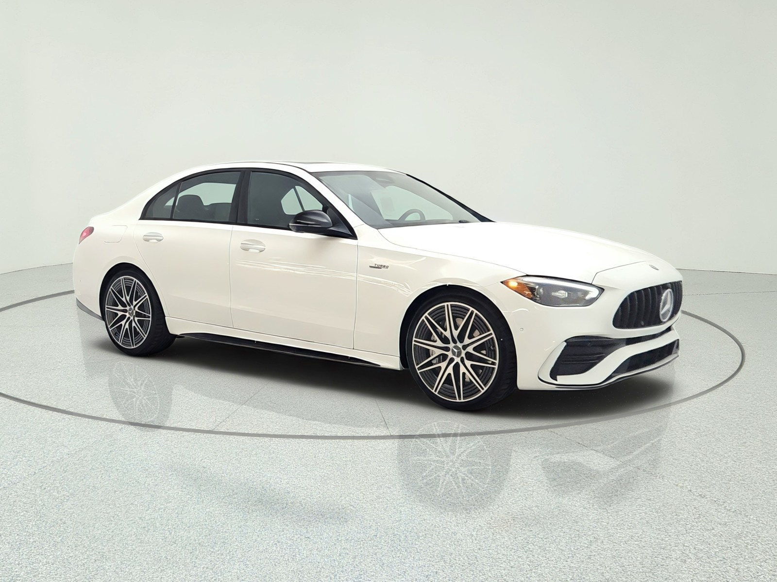 New 2026 Polar White Mercedes-Benz AMG® C 43 4MATIC Sedan image 3