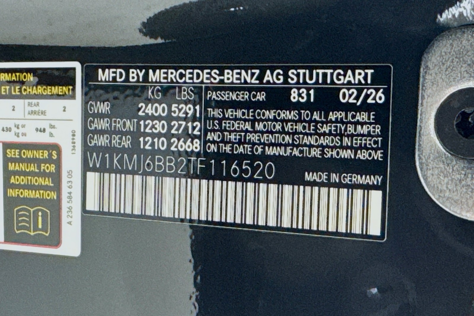 New 2026 Graphite Grey Metallic Mercedes-Benz CLE 450 4MATIC® Coupe image 24