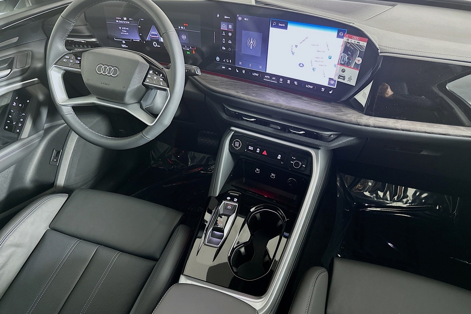 New 2025 Glacier White Metallic Audi Premium Plus image 6