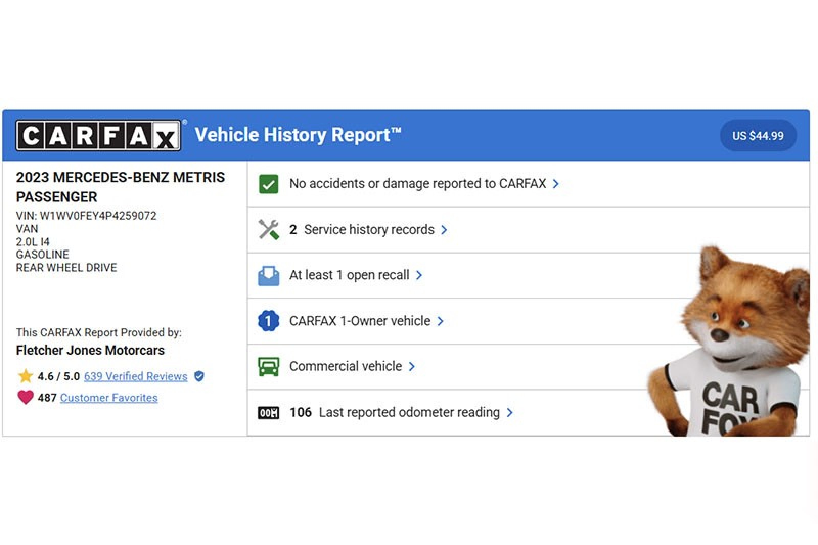 Used 2023 Graphite Grey Metallic Mercedes-Benz Standard Roof 126 Wheelbase image 2