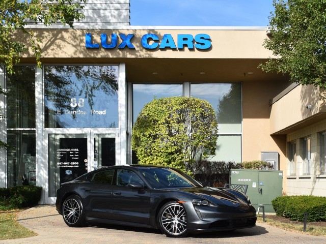 2022 Porsche Taycan One Owner Navi Leather InnoDrive W/Acc& Alk Pano Moonroof Premium Pkg. Heated Seats Electric Sport Sound Bose Sound MSRP $99,860 1