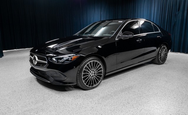 Black 2026 Mercedes-Benz C-Class C 300 RWD Sedan Rear-Wheel Drive Automatic