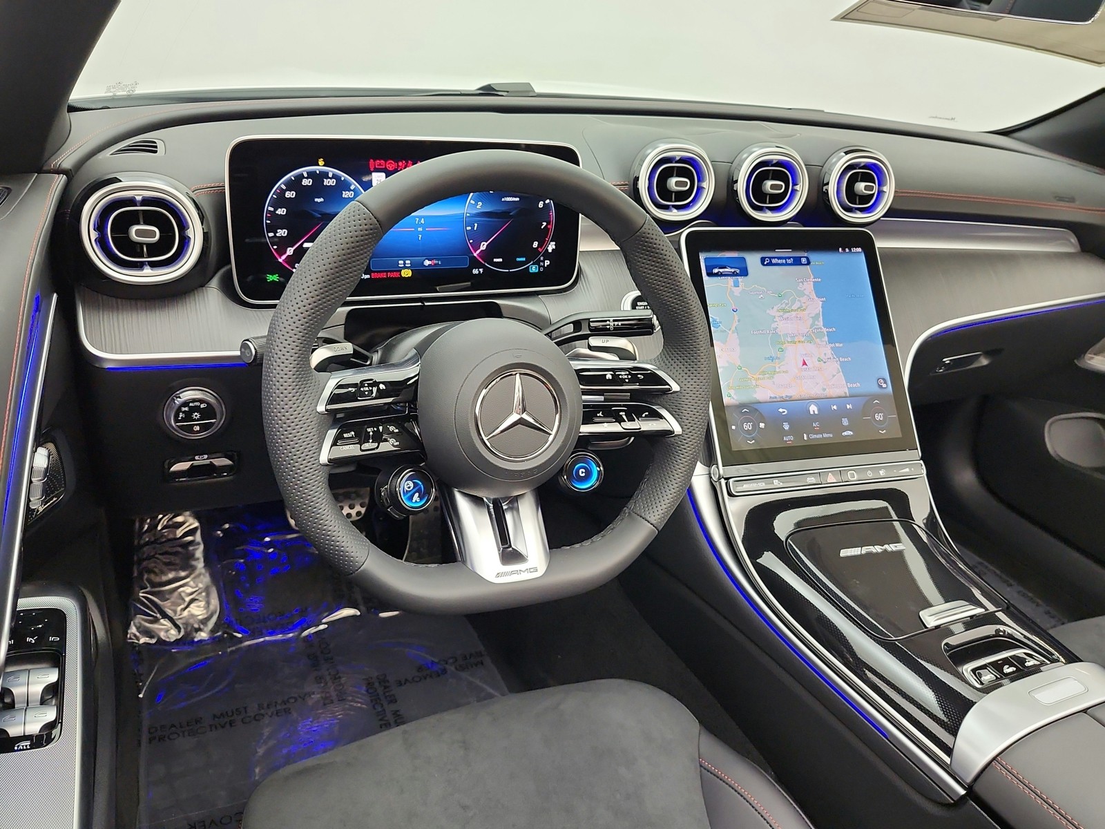 New 2026 MANUFAKTUR Moonlight White Metallic Mercedes-Benz AMG® CLE 53 image 13