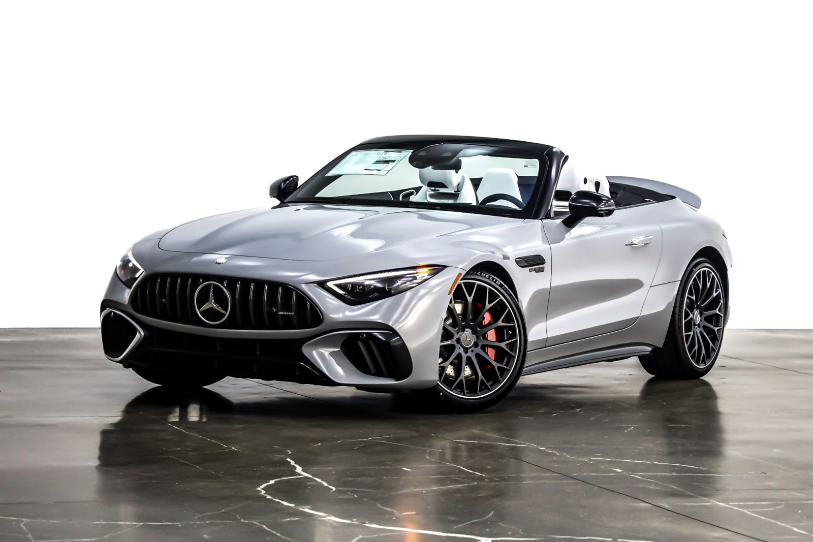 New 2024 Mercedes-Benz SL-Class AMG® SL 55 Convertible in Newport Beach ...