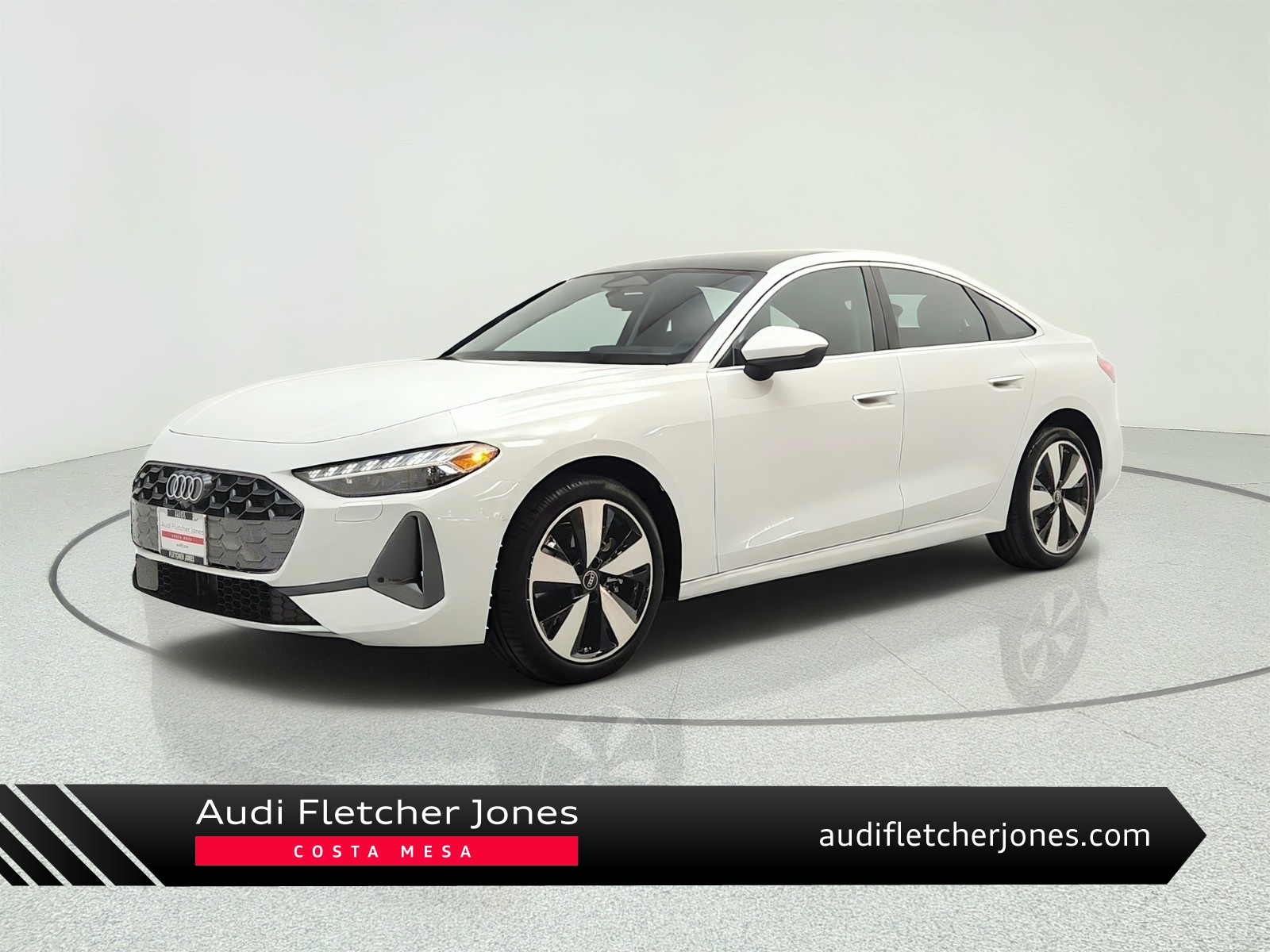 Glacier White Metallic 2025 Audi A5 Sedan All-Wheel Drive Automatic