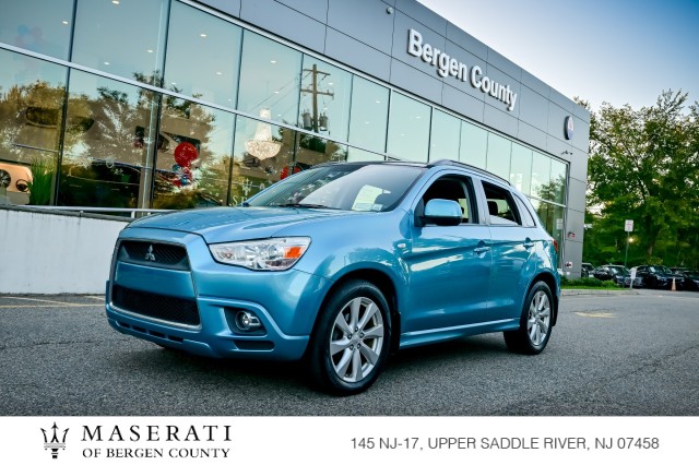 BLUE. 2012 Mitsubishi Outlander Sport SUV / Crossover All-Wheel Drive Automatic