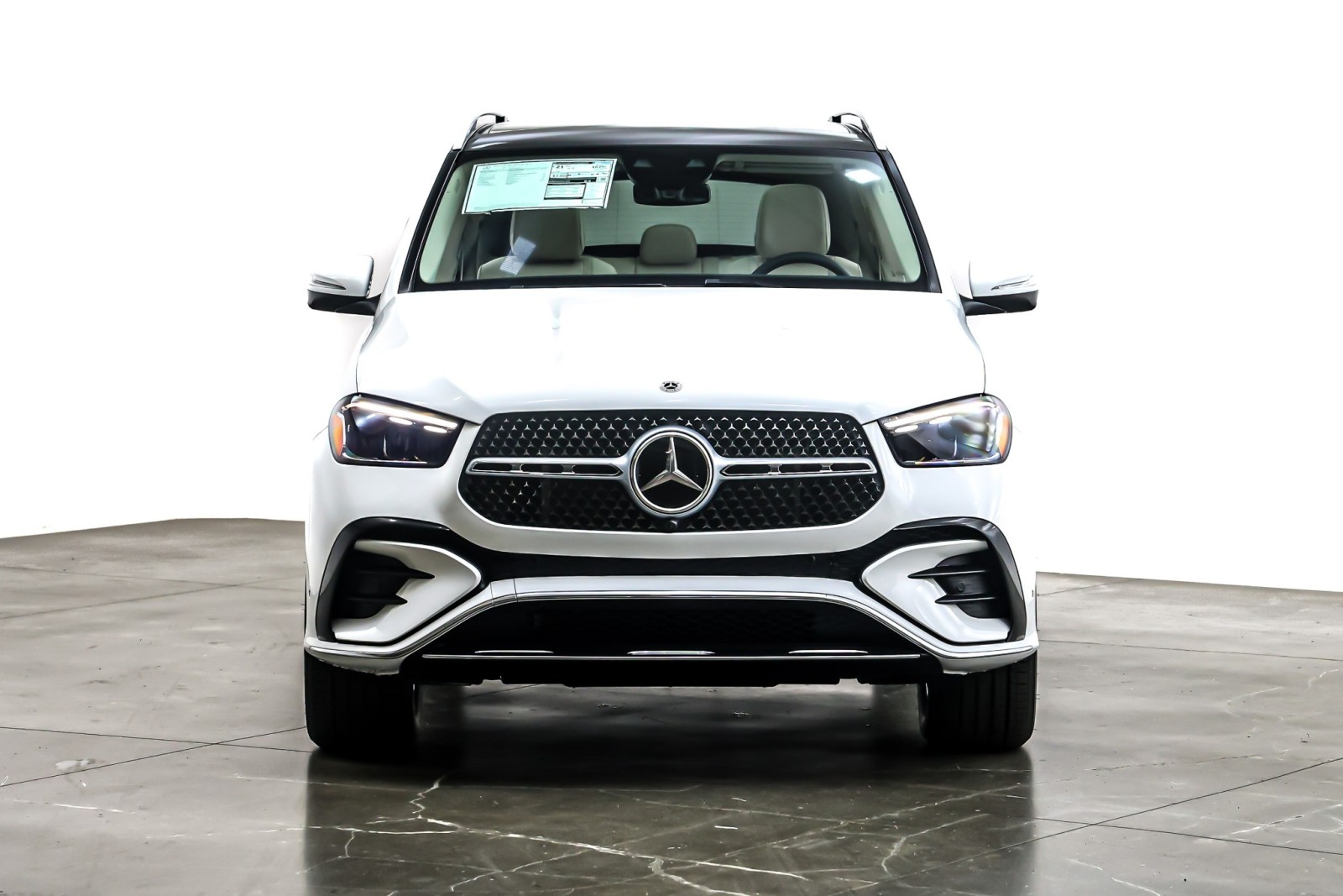 New 2026 Polar White Mercedes-Benz GLE 450 image 2