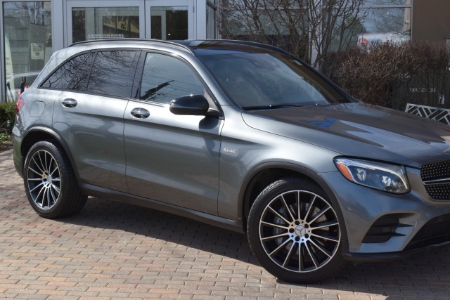 2017 Mercedes-Benz GLC AMG Navi Burmester Sound Leather Pano Roof Heated  4