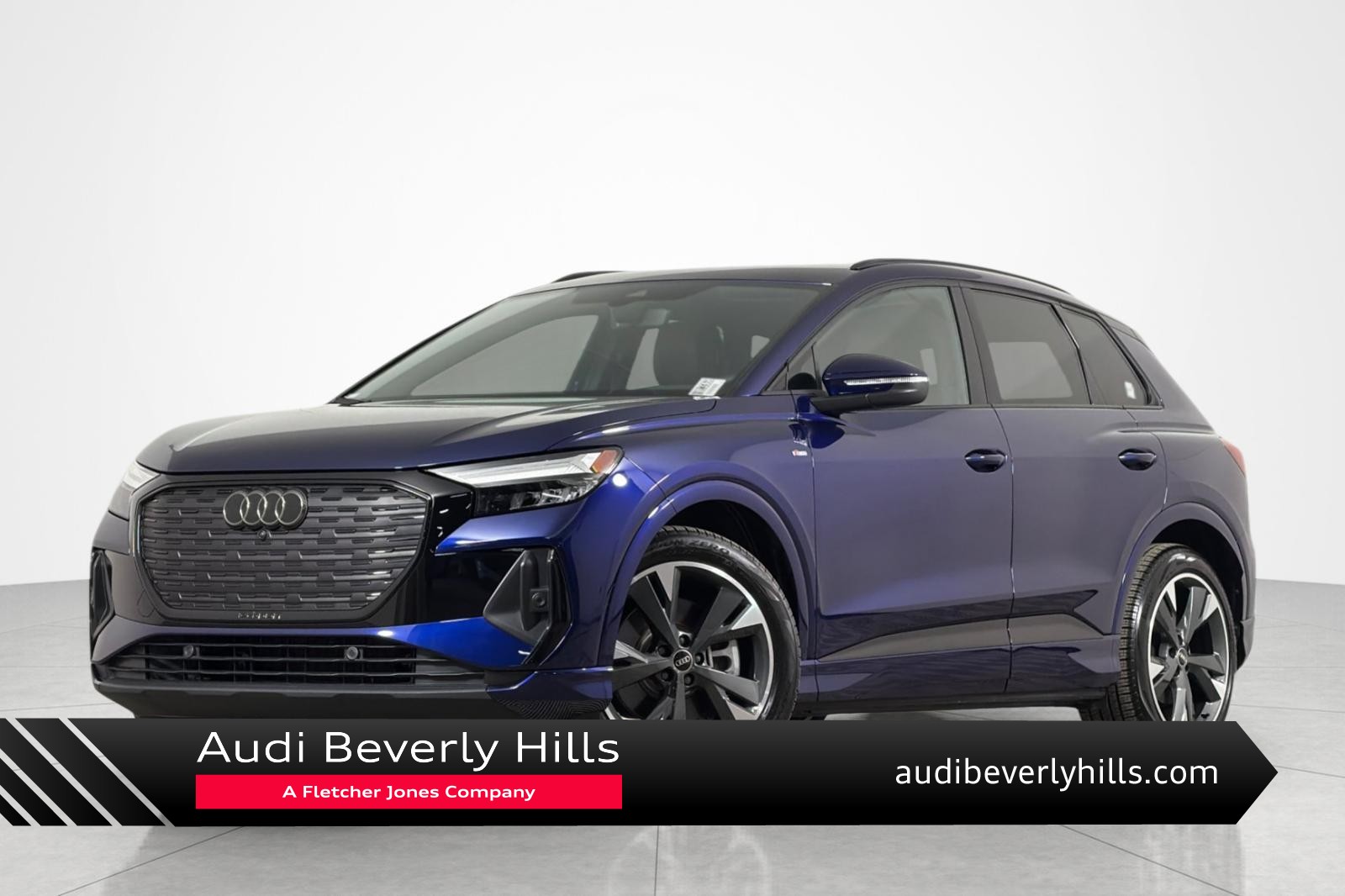 Navarra Blue Metallic 2025 Audi Q4 e-tron quattro Premium 55 SUV / Crossover All-Wheel Drive Automatic