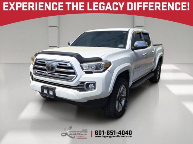 White 2018 Toyota Tacoma Pickup Truck Four-Wheel Drive Automatic