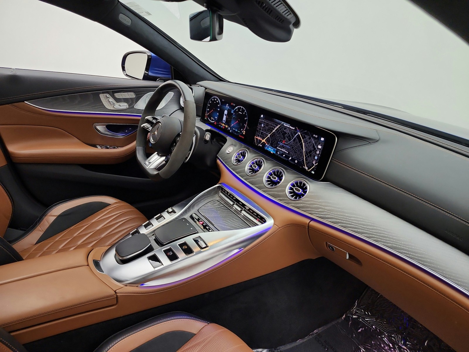 Certified Used 2023 MANUFAKTUR Starling Blue Magno Mercedes-Benz AMG® GT 53 4-Door Coupe image 19