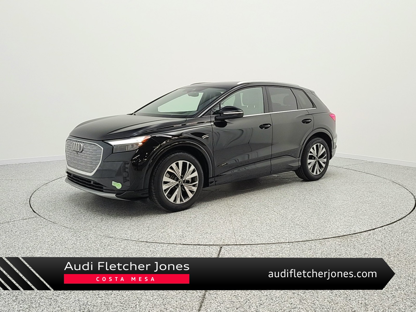 Mythos Black Metallic 2023 Audi Q4 e-tron Premium 40 SUV / Crossover Rear-Wheel Drive 