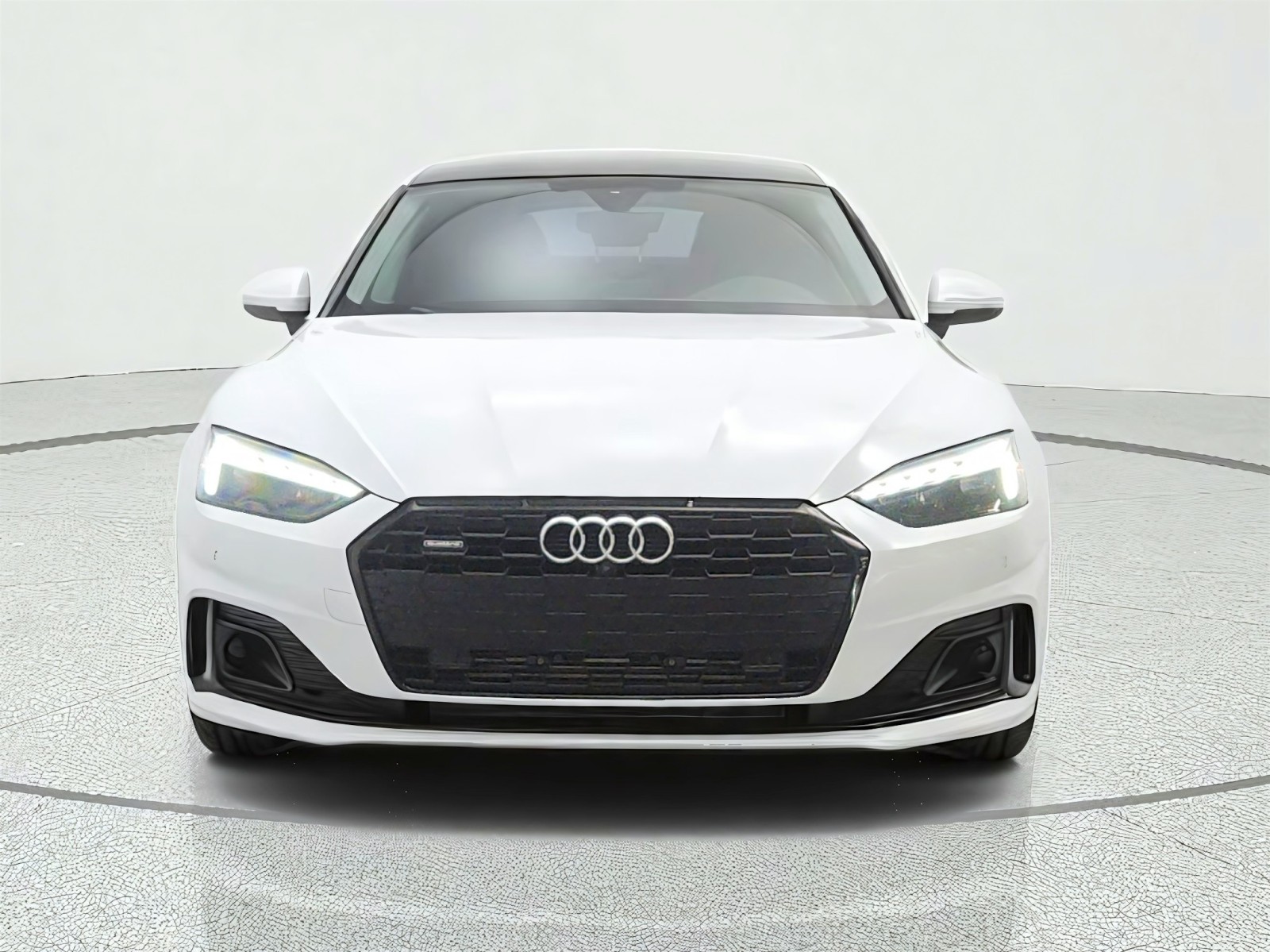 Used 2023 Glacier White Metallic Audi Premium Plus image 2