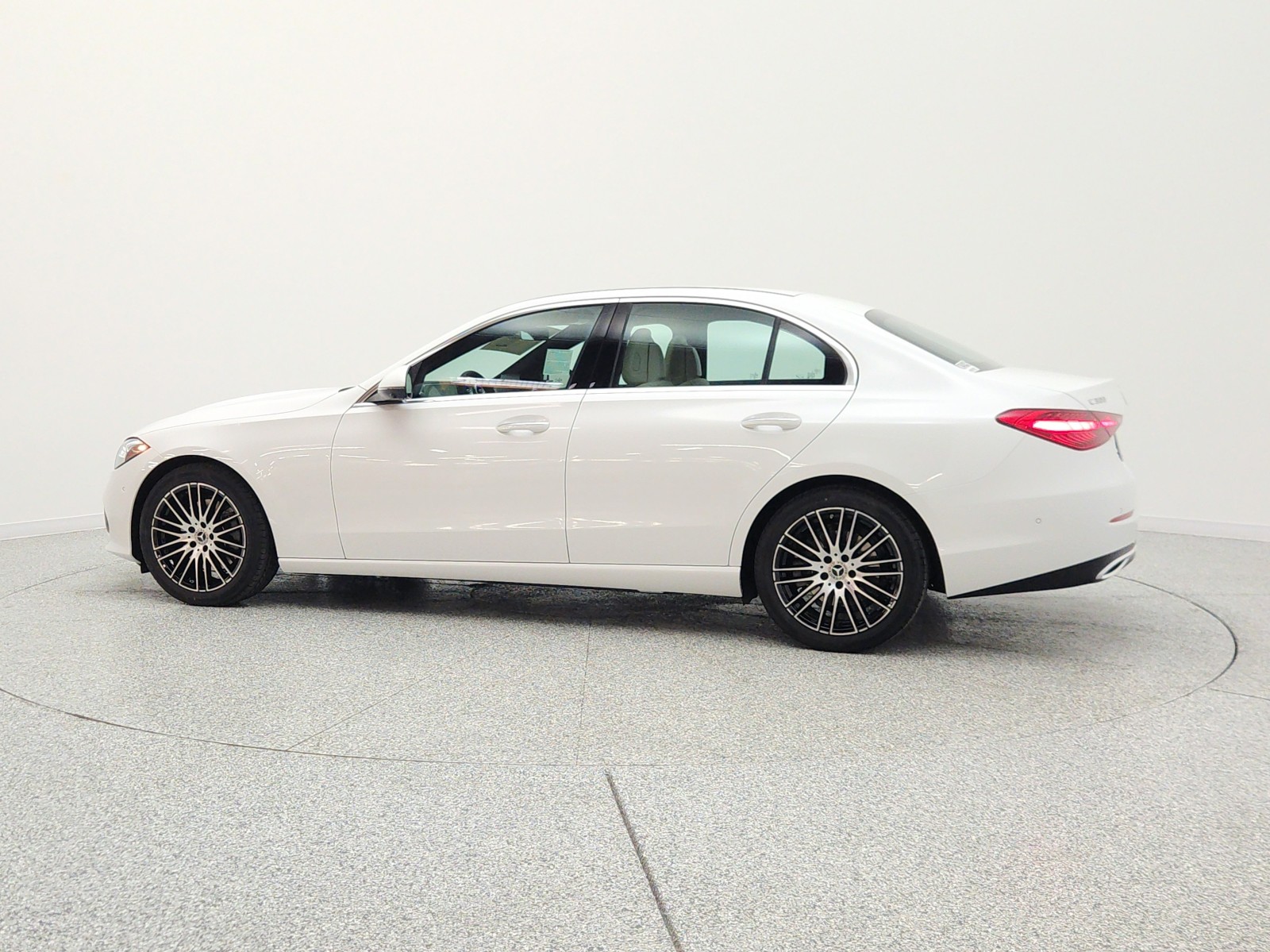 New 2026 MANUFAKTUR Moonlight White Metallic Mercedes-Benz C 300 Sedan image 8