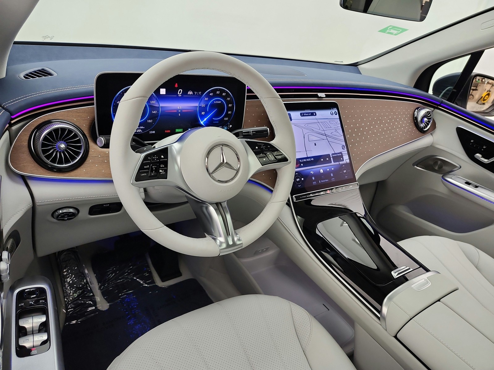 New 2027 Twilight Blue Metallic Mercedes-Benz EQE 320+ SUV image 9