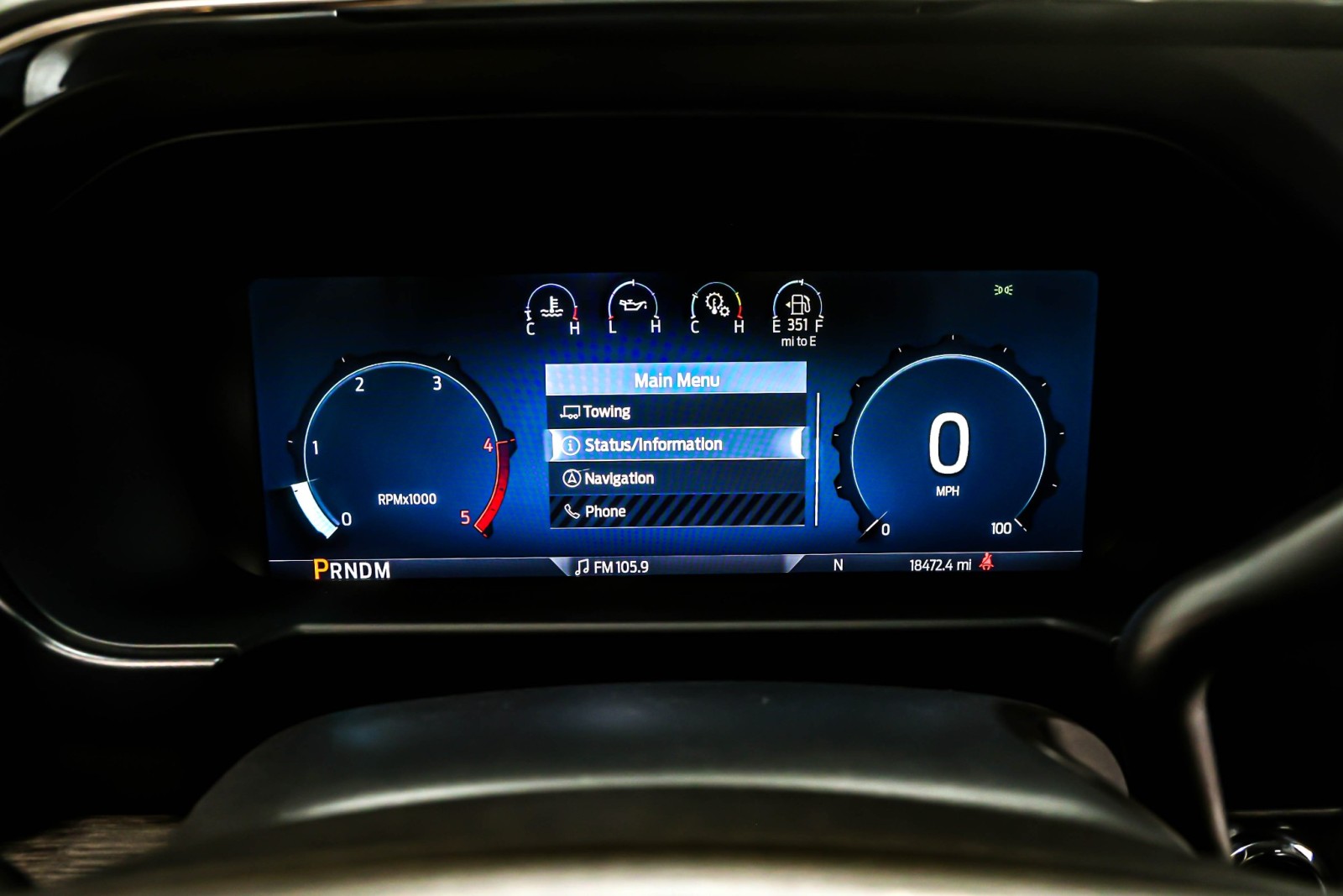 Used 2024 Antimatter Blue Metallic Ford LARIAT image 19