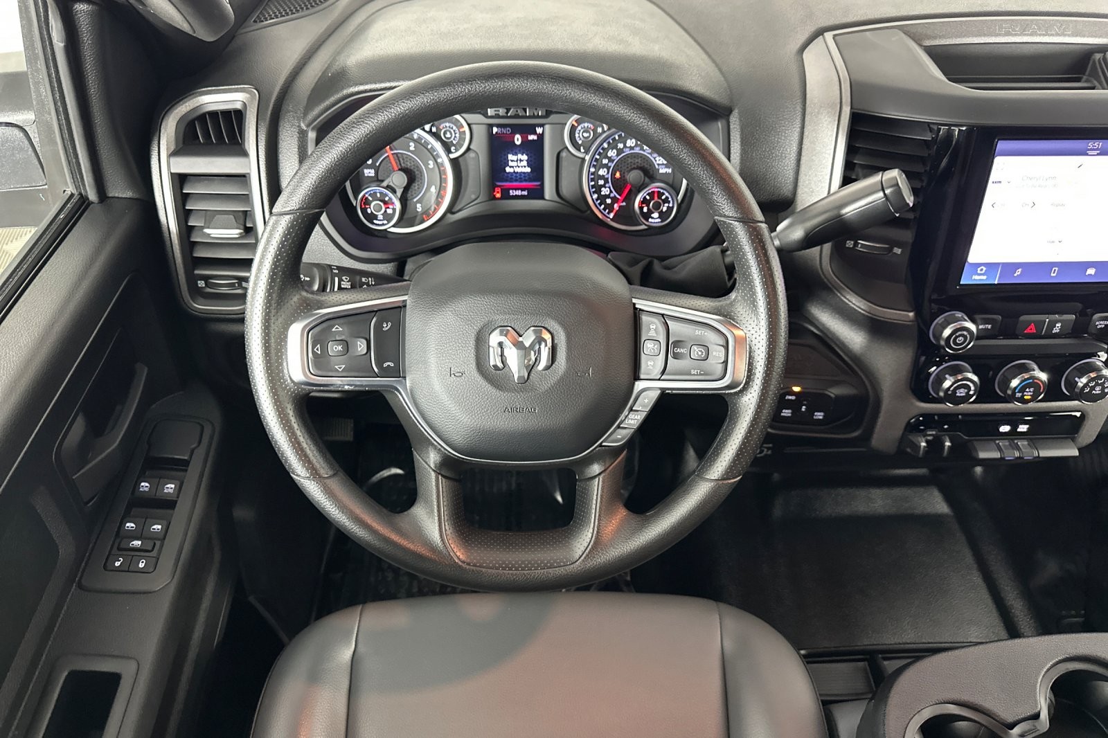 Used 2025 BRIGHT WHITE Ram Tradesman 4x4 Crew Cab 6