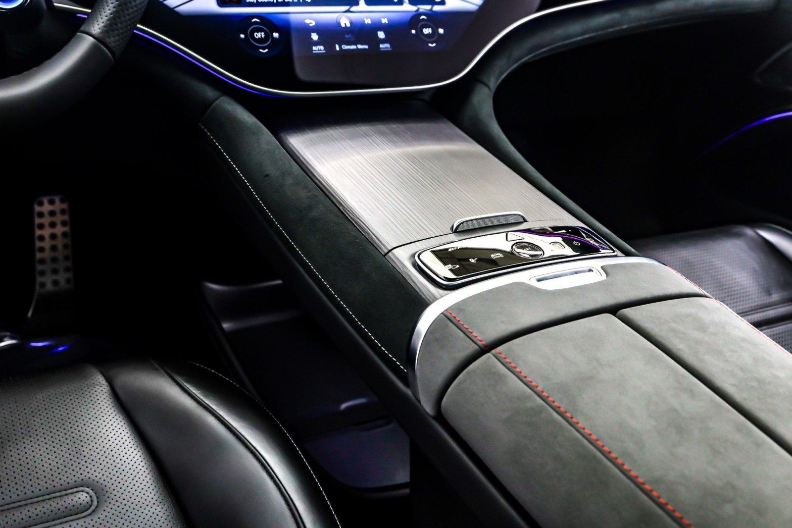 New 2025 Obsidian Black Metallic Mercedes-Benz AMG® EQS image 6