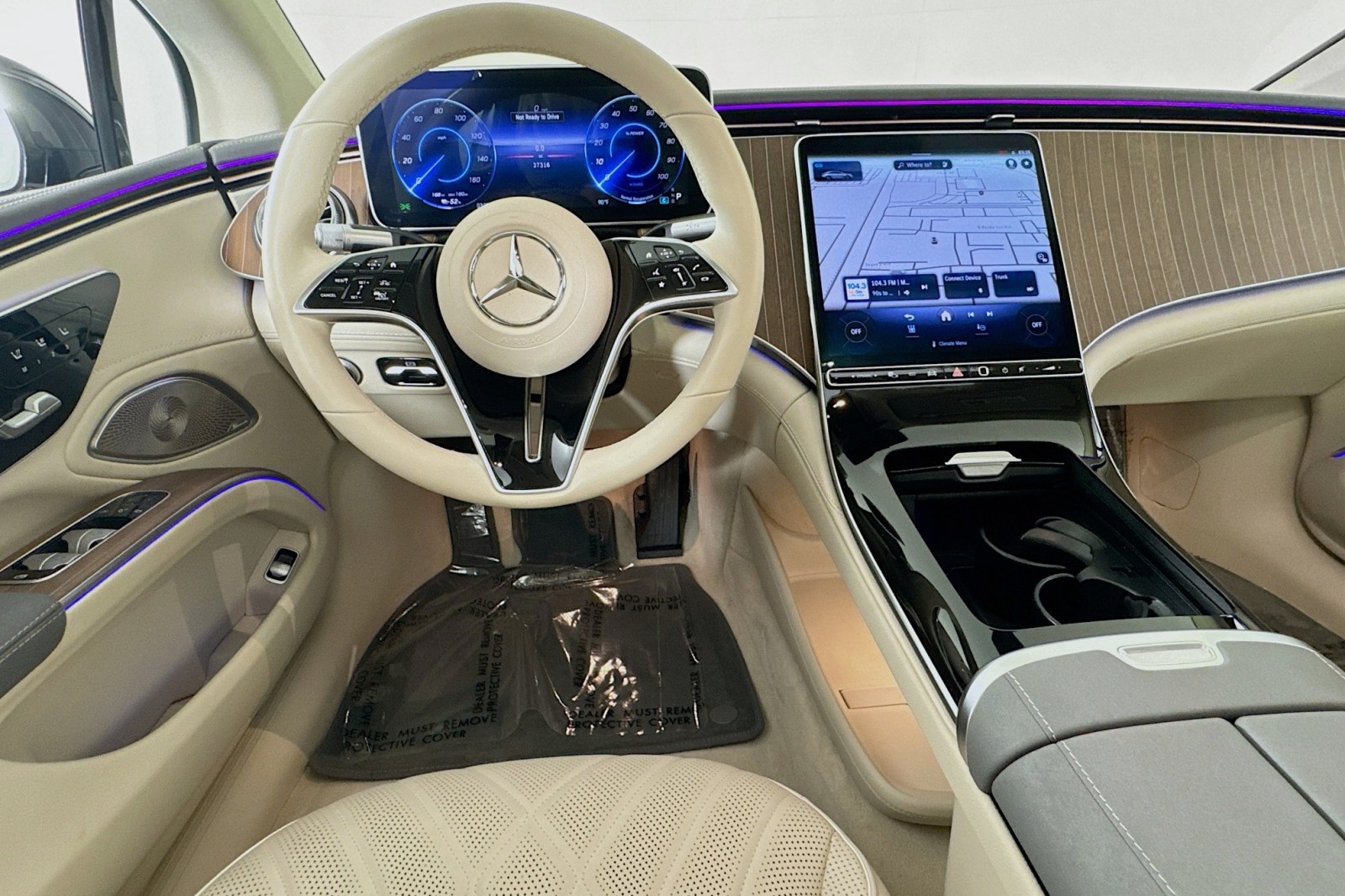 Certified Used 2023 Onyx Black Metallic Mercedes-Benz EQS 450 image 6