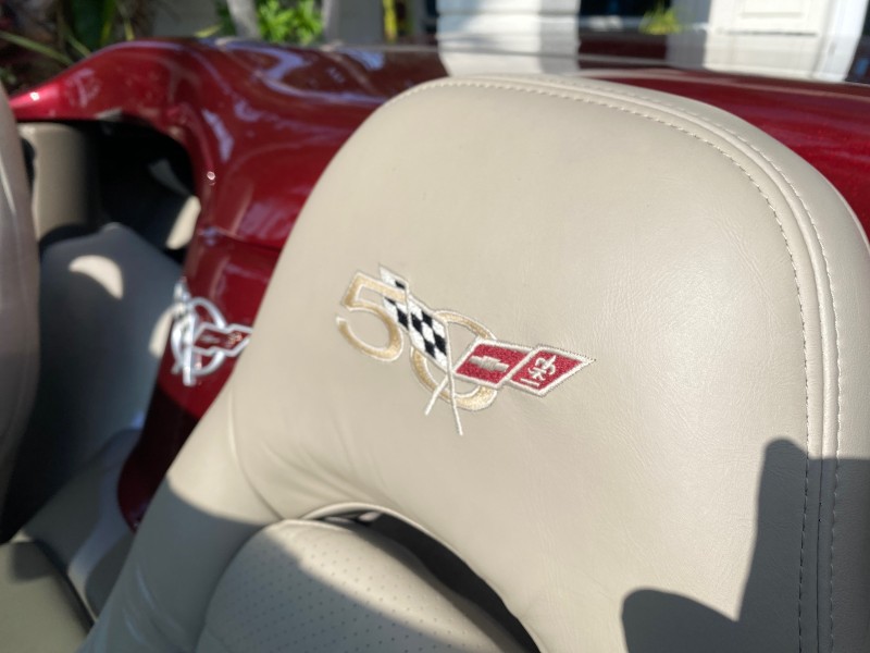 2003 Chevrolet Corvette 50TH CONVERTIBLE LOW MILES 6,742 in , 