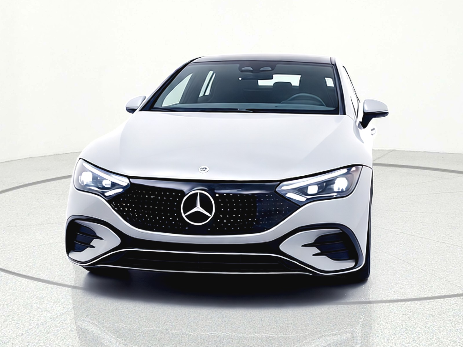 Certified Used 2024 MANUFAKTUR Alpine Grey Mercedes-Benz EQE 350 4MATIC® Sedan image 3