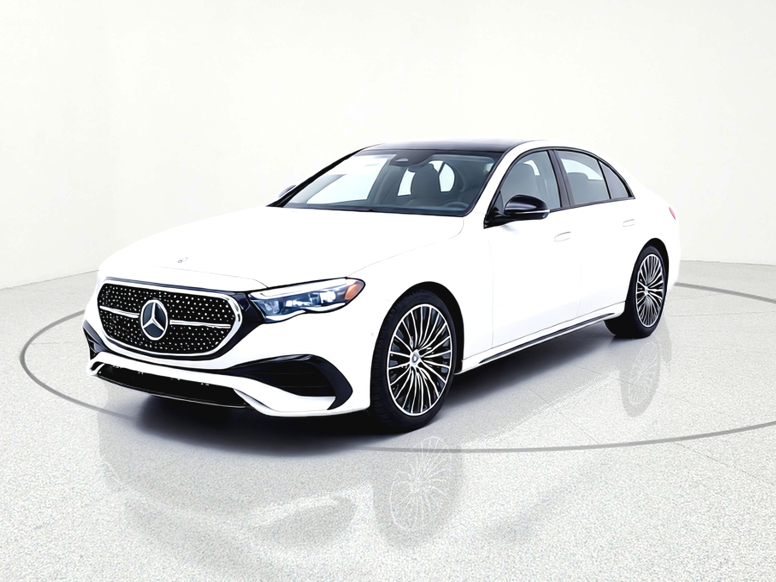 New 2026 Polar White Mercedes-Benz E 450 image 2