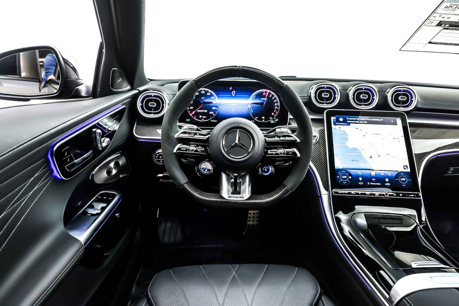 New 2026 MANUFAKTUR Graphite Grey Magno Mercedes-Benz AMG® C 63 S E Performance Sedan image 4