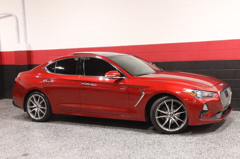 Havana Red 2019 Genesis G70 Sedan Rear-Wheel Drive Automatic