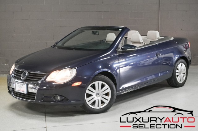 Thunder Blue Metallic 2010 Volkswagen Eos Convertible Front-Wheel Drive Automatic