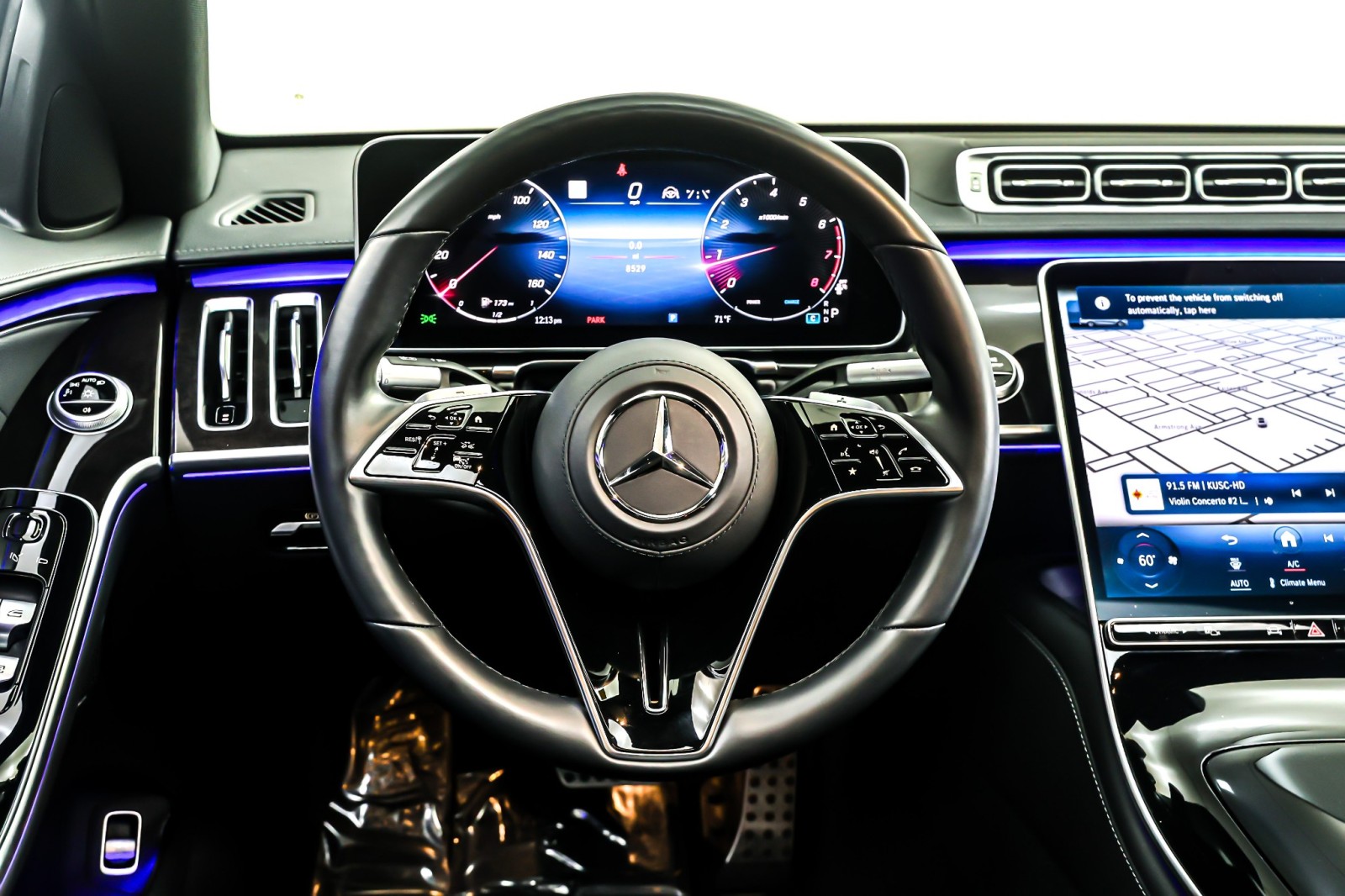 Certified Used 2025 Black Mercedes-Benz S 580 4MATIC® Sedan image 20